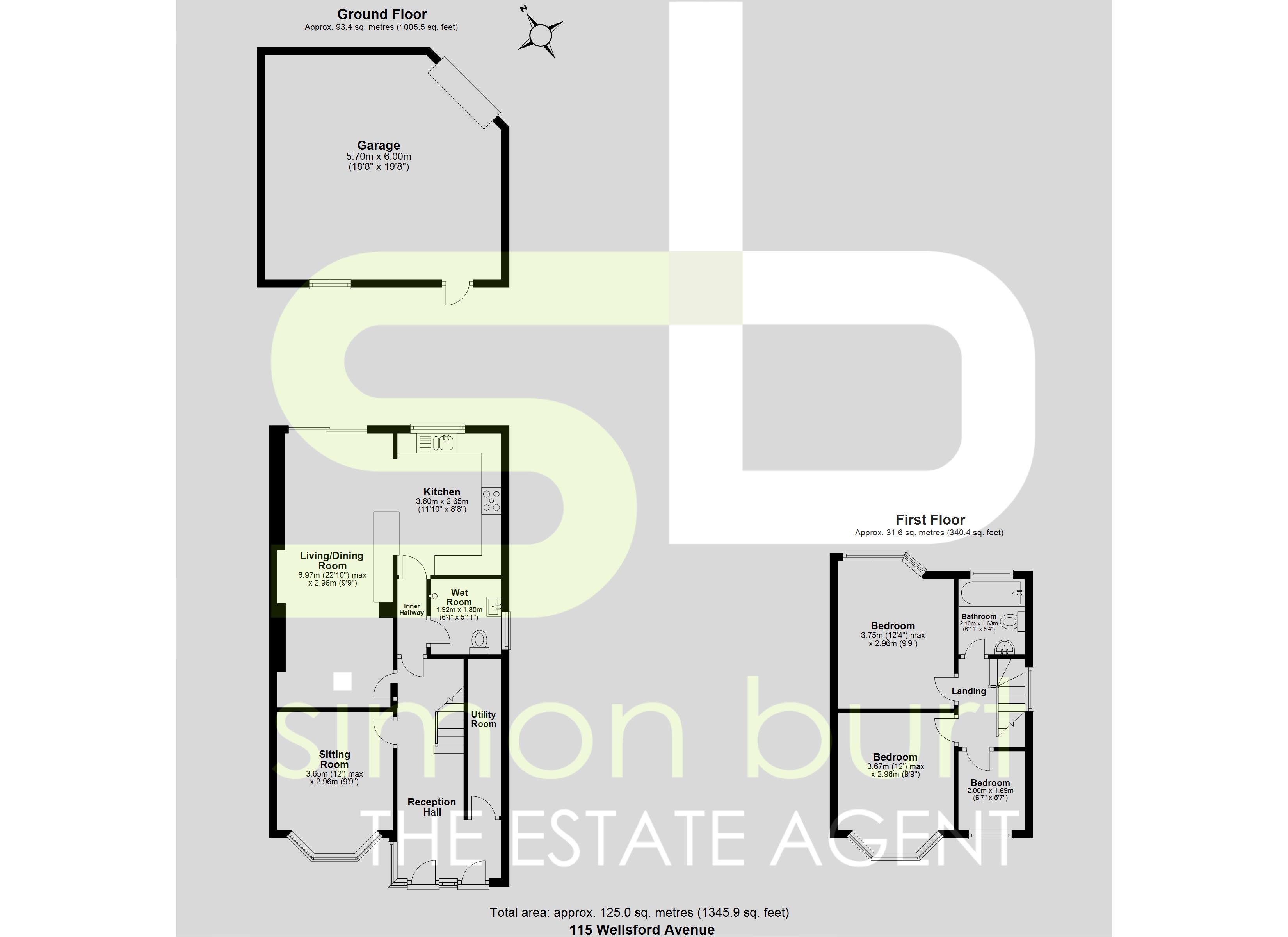 Floorplan for Wellsford Avenue, Solihull