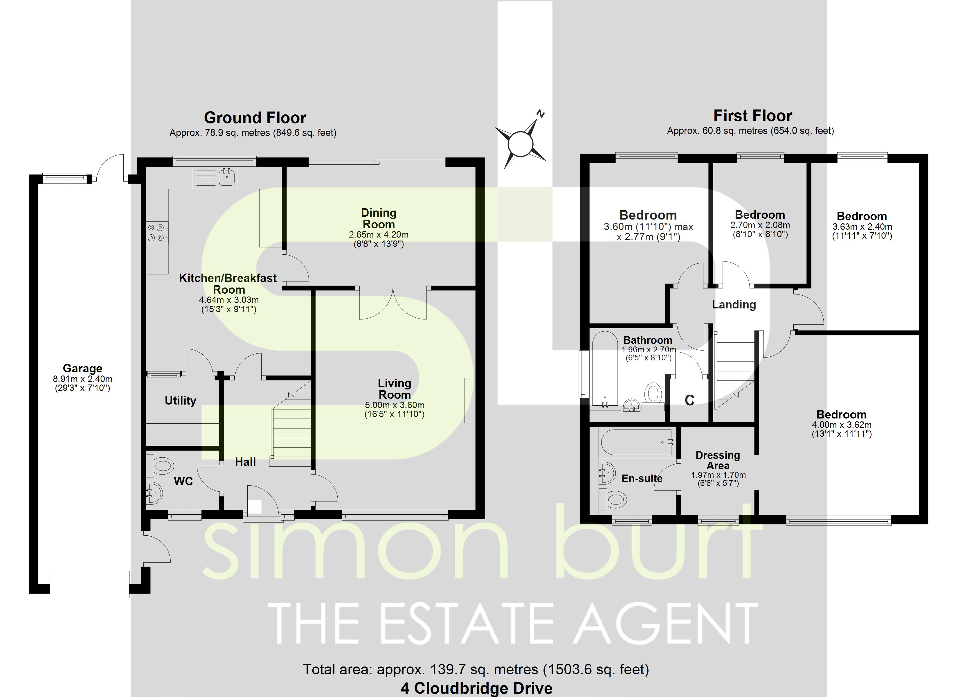 Floorplan for Cloudbridge Drive, Solihull