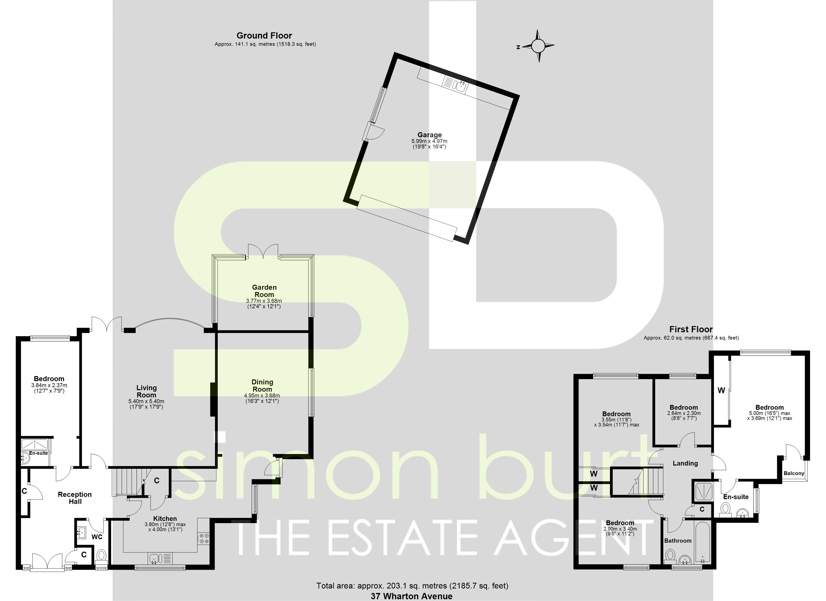 Floorplan for Wharton Avenue, Solihull