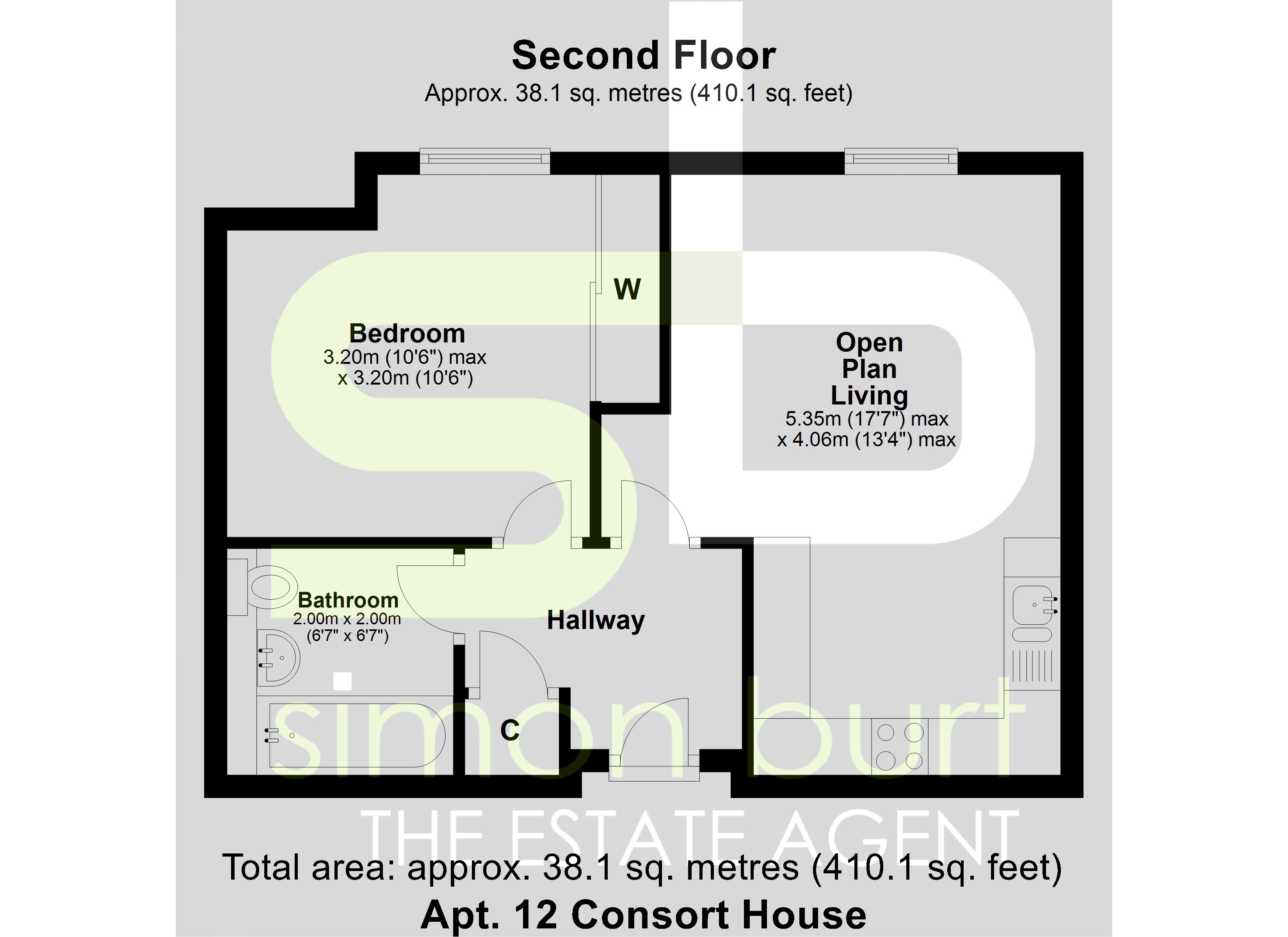 Floorplan for Princes Gate, Solihull