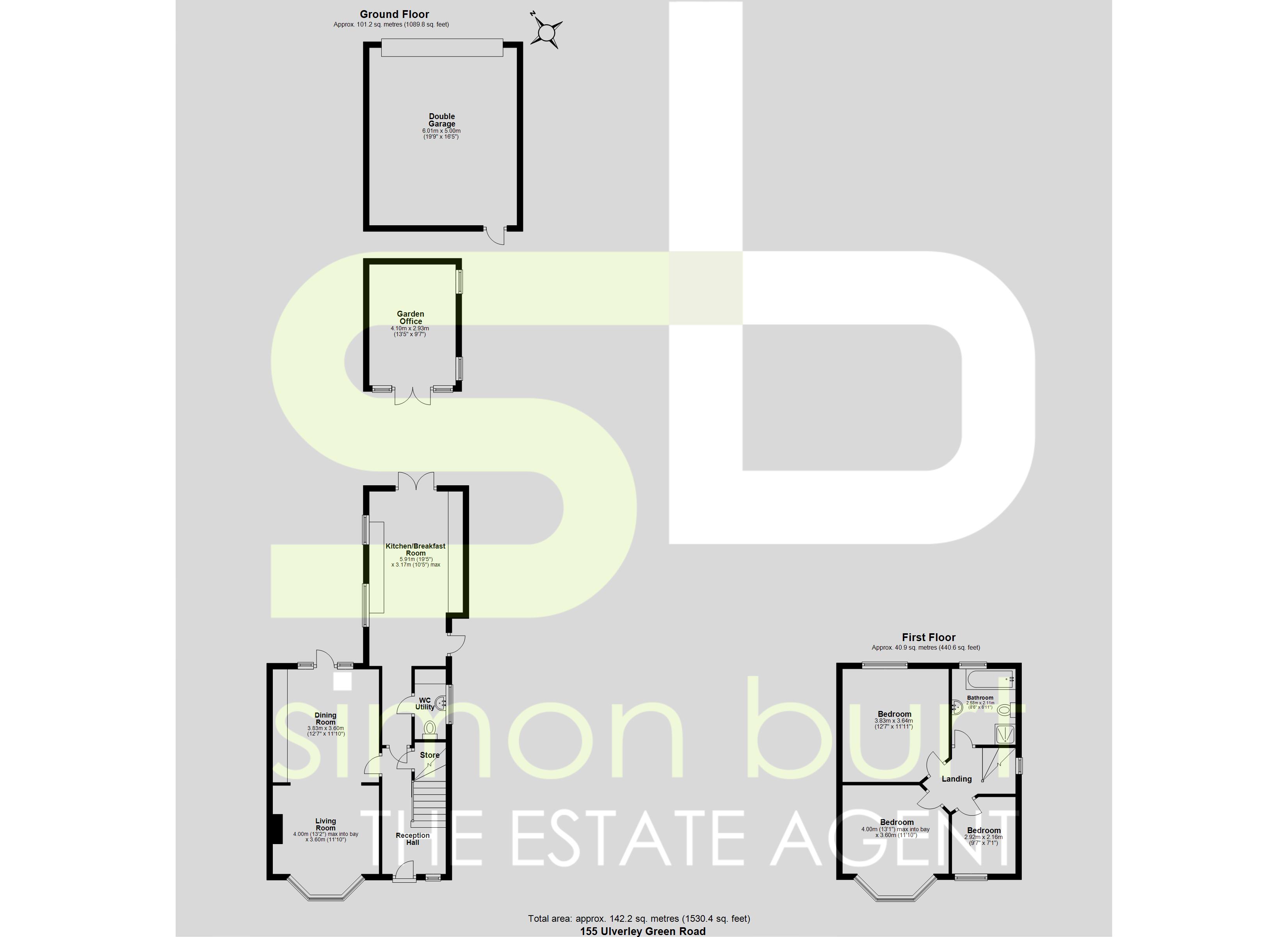 Floorplan for Ulverley Green Road, Solihull